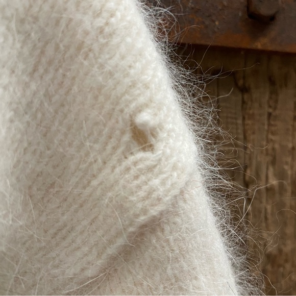 Rafaella Vintage Angora Sweater/Cardigan Floral super soft - Picture 4 of 6